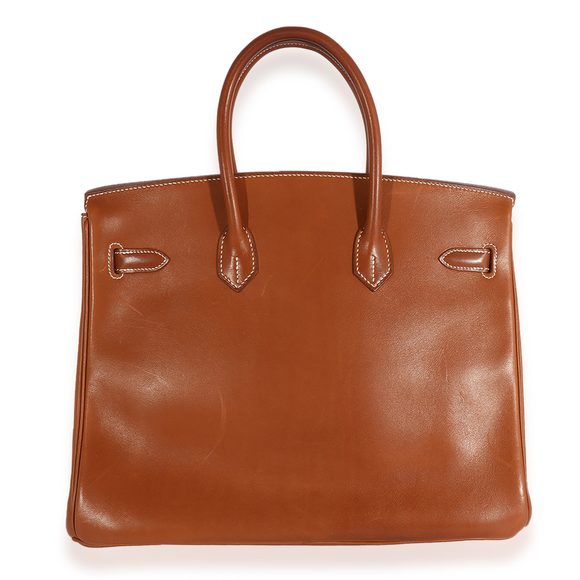 Hermès Fauve Barenia Birkin 35 PHW - Picture 3 of 7